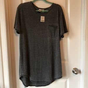 Gray T-Shirt Dress